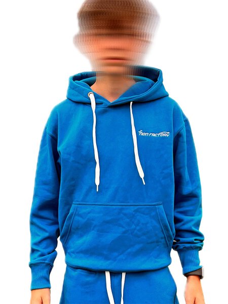 Hoodie Hellblau